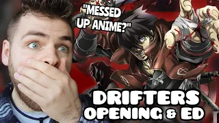 Reacting to "DRIFTERS Openings & Endings (1-2)" | New Anime Fan! REACTION!