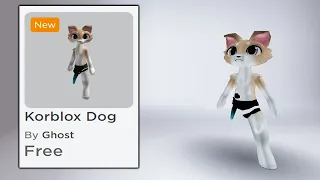 *NEW* GET THIS FREE KORBLOX DOG MINI PLUSHIE BUNDLE IN ROBLOX! 😎