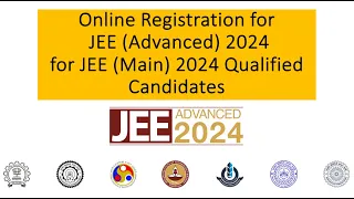 Registration for JEE (Main) 2024 Qualified Candidates to be appear for JEE (Advanced) 2024