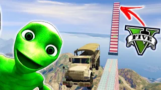 CARROS do EXÉRCITO na PISTA de GELO no GTA 5 ! Dame Tu Cosita