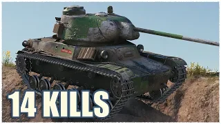 T-50-2 • EASY 14 KILLS • WoT Gameplay