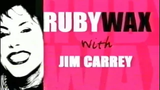 Ruby Wax with Jim Carrey | Complete Episode | BBC | Signed | VHS 📼