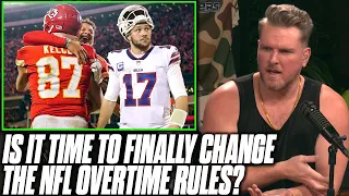 Does NFL Overtime Need To Be Adjusted So Both Teams Have A Chance? | Pat McAfee Reacts