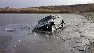 Cars Fall in ice Top 10 Compilation