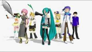 MMD - Multi Ievan Polka (OLD VIDEO)