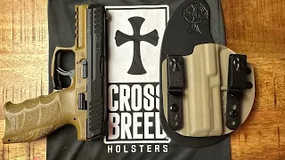 Reckoning Holster from @crossbreedholsters  - carrying full-size VP9 IWB appendix.