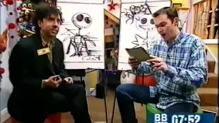 Tim Burton draws Jack Skellington!