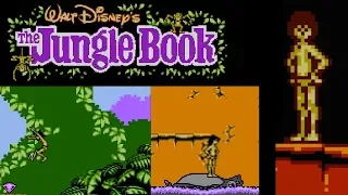 The Jungle Book (NES) video game version | full game completion session for Expert Skill Level 🎮
