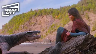 Mills and Koa Fight Dinosaurs on the Beach | 65 (Adam Driver)