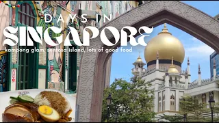 SINGAPORE 🇸🇬 kampong glam, sentosa island, lots of good food (Part 3)⎜travels 025