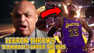 CHARLES BARKLEY ANNIHILATES LEBRON JAMES FOR “THROWING TEAMMATES UNDER THE BUS WHENEVER LAKERS LOSE”