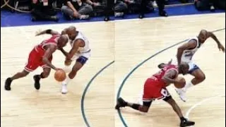 1998 NBA FINALS GAME 6 CHICAGO BULLS VS UTAH JAZZ DIFFERENT CAMERA ANGLE