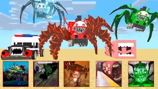ALL EATER MONSTERS TRAIN CHALLENGE - Animation