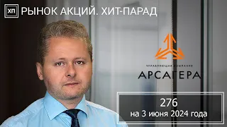 Рынок акций. Хит-парад #276 на 03.06.2024