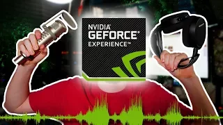 HOW TO Record Multi-Track Audio with Nvidia GeForce Experience - Separate Mic & Game in Shadowplay