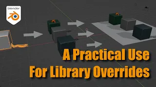 Blender Tutorial: Actually Using Library Overrides!