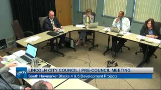 Lincoln City Council Pre Council Meeting April 22, 2019