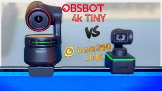 Insta360 LINK vs OBSBOT Tiny... Which WEBCAM is better?