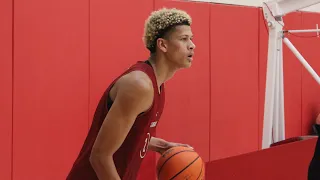 Video from Arkansas basketball's first official week of practice