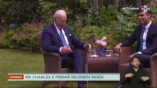 Joe Biden viaja à Europa para cúpula da OTAN e se reúne com rei Charles III