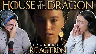 House of the Dragon Episode 1 REACTION! | 1x1 "The Heirs of the Dragon"