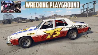 Wreckfest - Exploring NEW Wrecking Playground w/Friends!! ITS HUGE!!