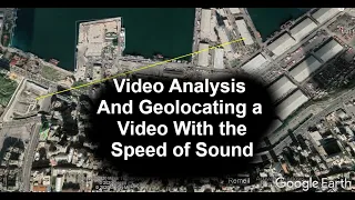 [OSINT] Video Keyframe Analysis and Calculating a Vantage Point with the Speed of Sound