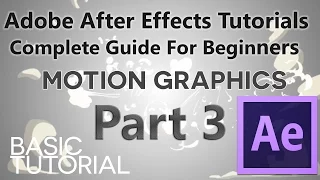 After Effects Complete Course (part 3) – Motion Graphics for Beginners | Online Course