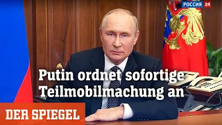 Russlands Teilmobilmachung: 300.000 Reservisten für Putins Angriffskrieg | DER SPIEGEL