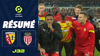 RC LENS - AS MONACO (3 - 0) - Résumé - (RCL - ASM) / 2022-2023