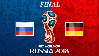 2018 FIFA WORLD CUP RUSSIA -Россия vs Германия,финал (PS4)