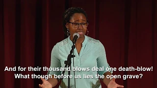 2019 Oregon Poetry Out Loud Winner