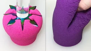 Very Satisfying and Relaxing Compilation 147 Kinetic Sand ASMR