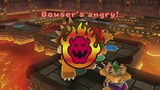 Mario Party 10 (Chaos Castle) #293 Bowser vs Donkey Kong - Waluigi - Mario - Toadette (Player 1)