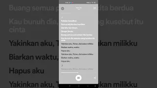 HAPUS AKU LIRIK LAGU VIRAL 2023