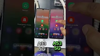 Samsung Galaxy A33 5G Vs Samsung Galaxy A53 5G Reboot Test Review