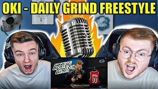 THIS IS FIRE!!! OKI - DAILY GRIND FREESTYLE - ENGLISH AND POLISH REACTION