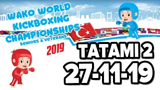 WAKO World Championships 2019 Tatami 2 27/11/19