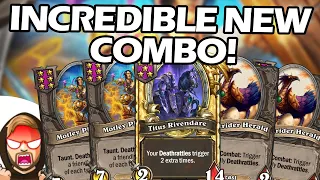 Motley Phalanx, Hawkstrider Herald and Titus Rivendare COMBO! | Hearthstone Battlegrounds