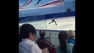 Alena Kostornaya SP Test Skates 2018