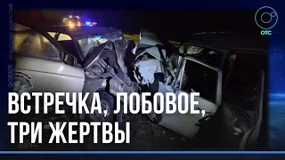 15-летняя девочка и двое взрослых погибли в аварии на трассе в Новосибирской области