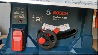 Bosch gts 254 ( asztali körfűrész)