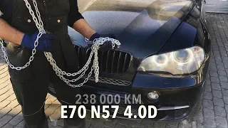 Замена цепи ГРМ на BMW E70 (N57)