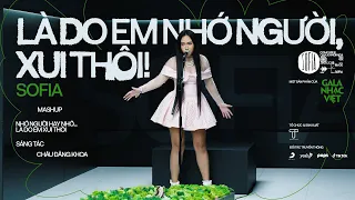 Sofia - Mashup NHỚ NGƯỜI HAY NHỚ... LÀ DO EM XUI THÔI (New Version 2023) / Gala Nhạc Việt