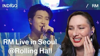 RM at Rolling Hall is SO PURE I'M SO PROUD for and of Namjoon | BTS Reaction | 방탄소년단