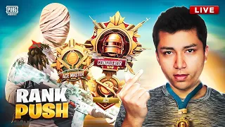 SERIOUS RANK PUSH | ONLY WINS 🔥 | PUBG MOBILE LIVE