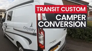 VAN TOUR: Ford Transit Custom Camper Conversion