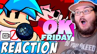 OK FRIDAY - Friday Night Funkin' Song (Made By @CG5 ) REACTION!!!