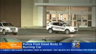 Police Find Body In Burning Car