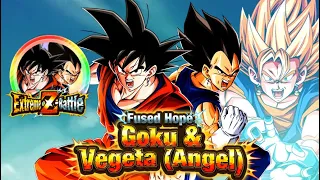 HOW TO BEAT THE STR LR GOKU & VEGETA (ANGEL) EXTREME Z BATTLE: DBZ DOKKAN BATTLE